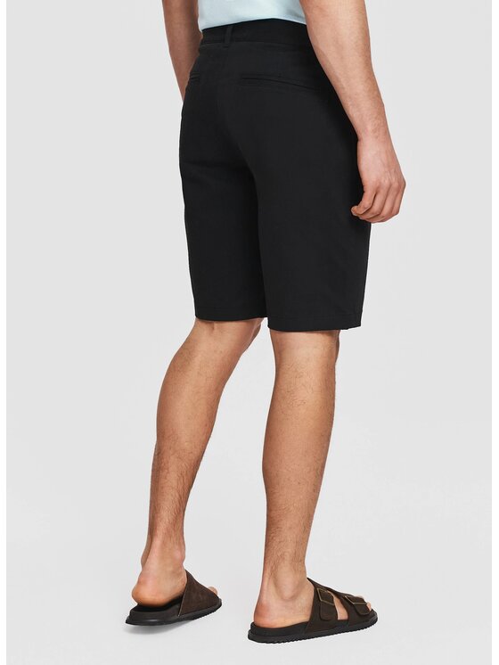 Pako Lorente Pako Lorente Szorty materiałowe P26SN-WS-007 Czarny Regular Fit