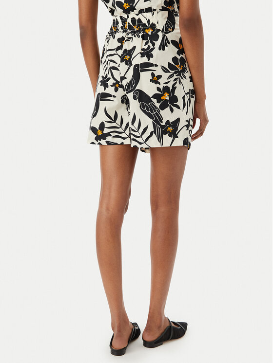 LOLA CASADEMUNT LOLA CASADEMUNT Шорти з тканини MS2608002 Чорний Regular Fit