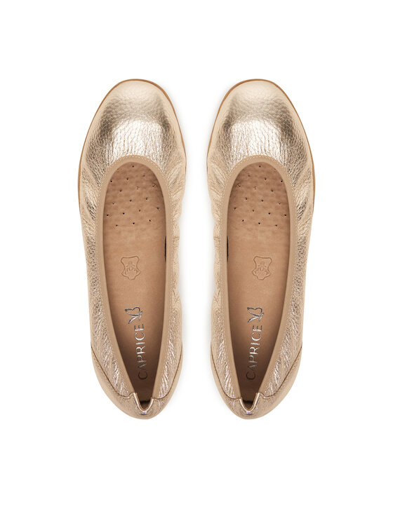 Caprice Caprice Ballerinas 9-22161-44 Goldfarben