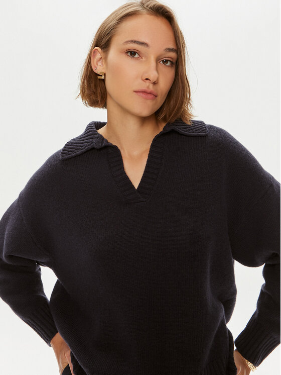 Weekend Max Mara Weekend Max Mara Sweater Agre 2425366152 Sötétkék Oversize