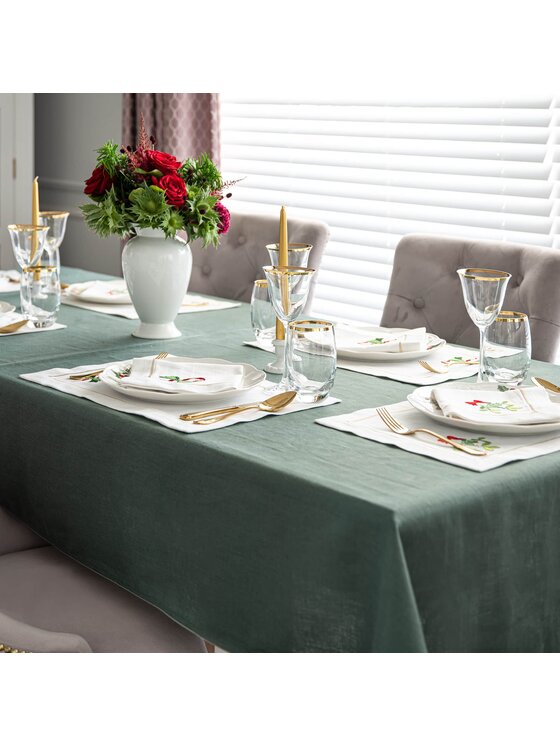 Roseberry Home Roseberry Home Serwetki Mistletoe Panama Biały