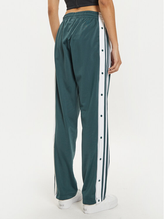 adidas adidas Pantaloni da tuta Adibreak IZ2761 Verde Loose Fit