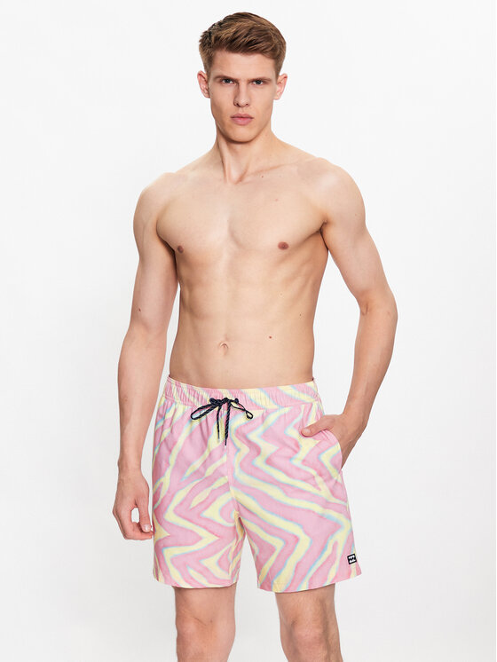 Billabong Billabong Szorty kąpielowe Sundays ABYJV00103 Różowy Regular Fit