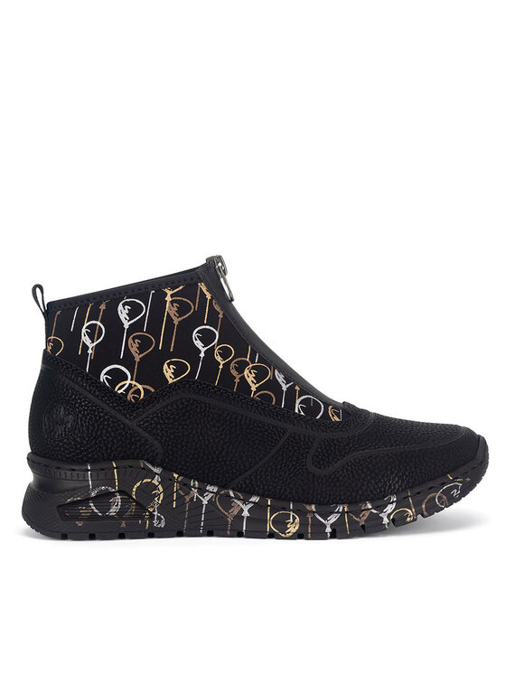 Rieker Rieker Halbschuhe M4953-00 Schwarz