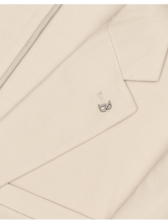 Borgio Borgio Marynarka cintano Beżowy Slim Fit