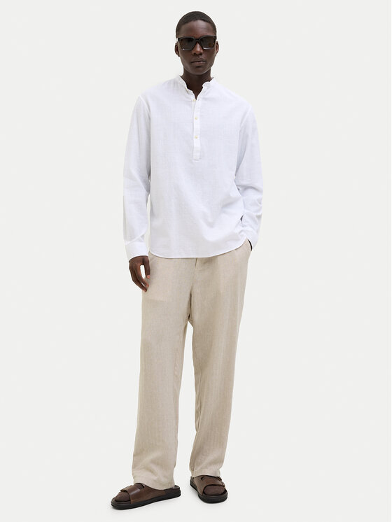 Jack&Jones Jack&Jones Παντελόνι chino Karl Mykonos 12269371 Μπεζ Loose Fit