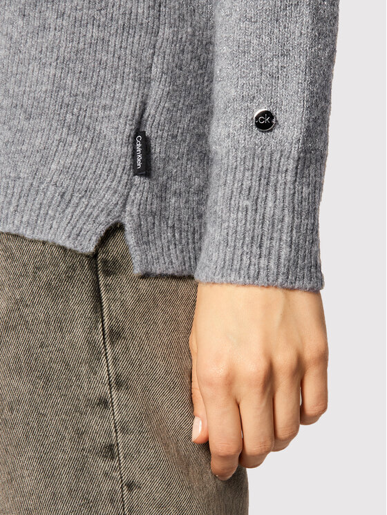 Calvin Klein Calvin Klein Ζιβάγκο Lurex K20K202252 Γκρι Regular Fit