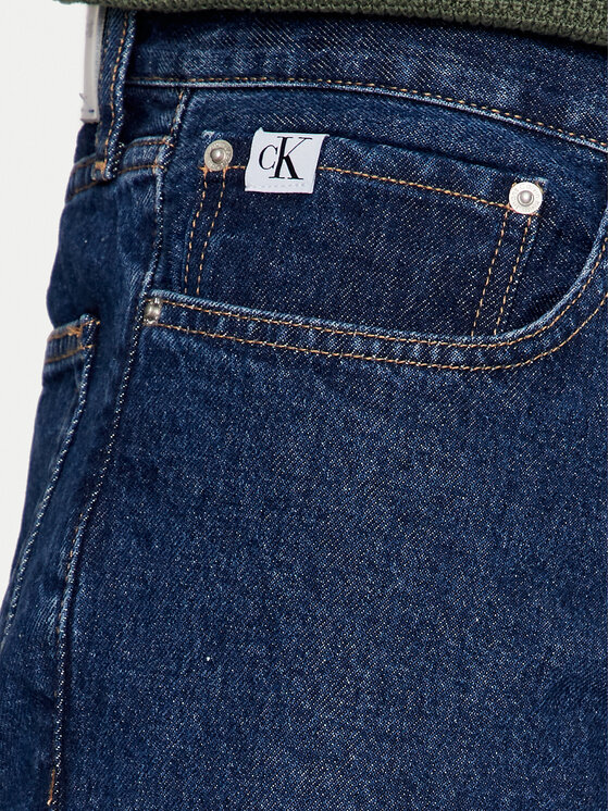 Calvin Klein Jeans Calvin Klein Jeans Džinsai Authentic J30J325891 Tamsiai mėlyna Straight Fit