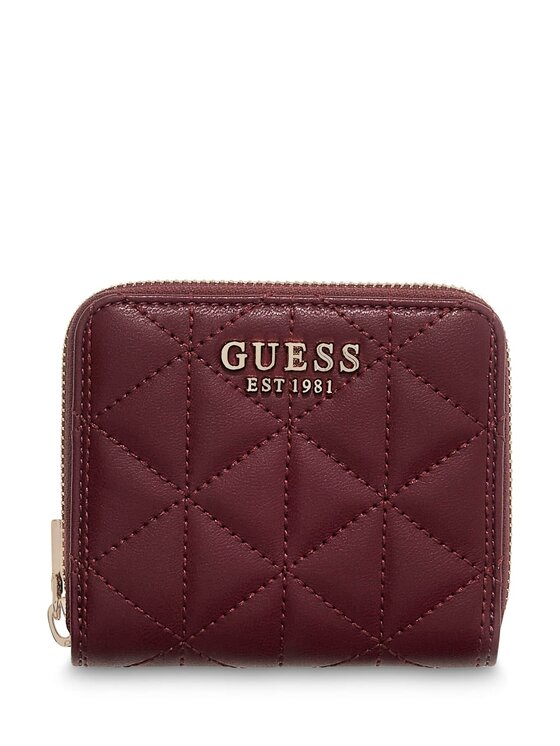 Guess Guess Novčanik Paisleigh Slg SWQG98 83137 Tamnocrvena