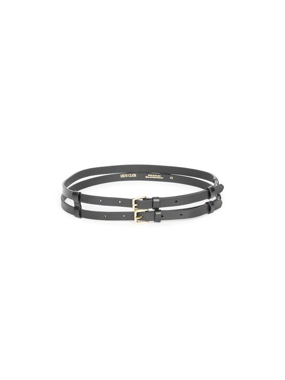 Deni Cler Milano Deni Cler Milano Pasek T-DC-P154-E5-77-90-1 Czarny