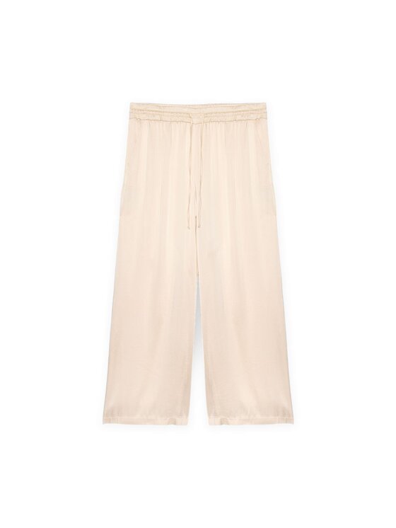 Fiorella Rubino Fiorella Rubino Pantaloni di tessuto P018L002329N011 Écru Regular Fit