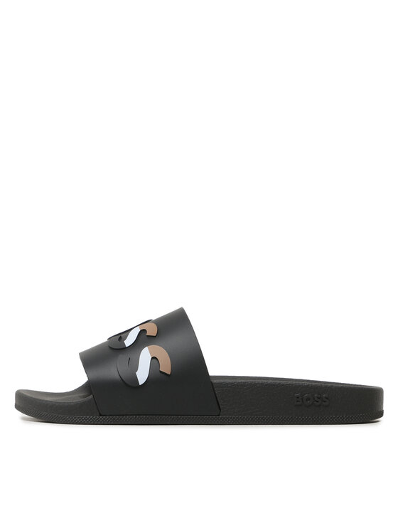 BOSS Boss Natikači Bay It 50493100 Črna