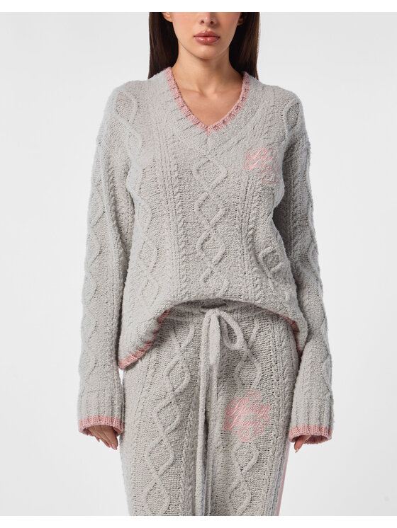PHILIPP PLEIN PHILIPP PLEIN Sweter 27259 Beżowy