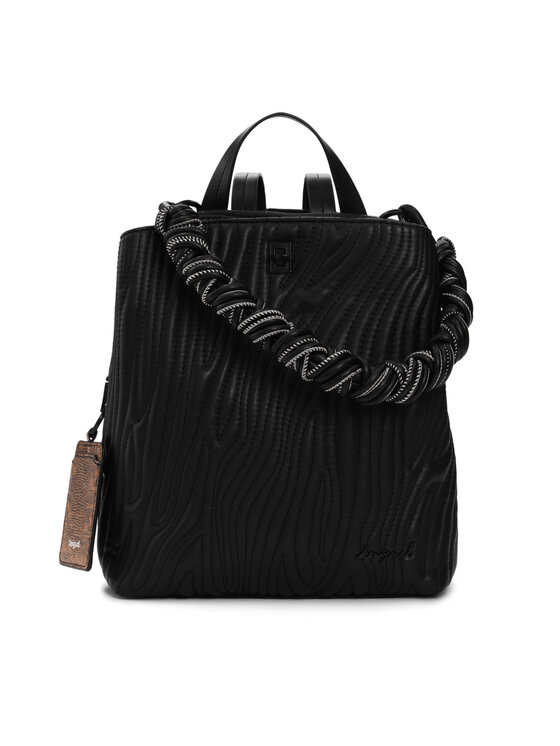 Desigual Desigual Rucksack 26SAKP42 Schwarz