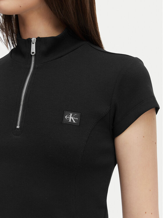 Calvin Klein Jeans Calvin Klein Jeans Тишърт LV047G240G Черен Slim Fit