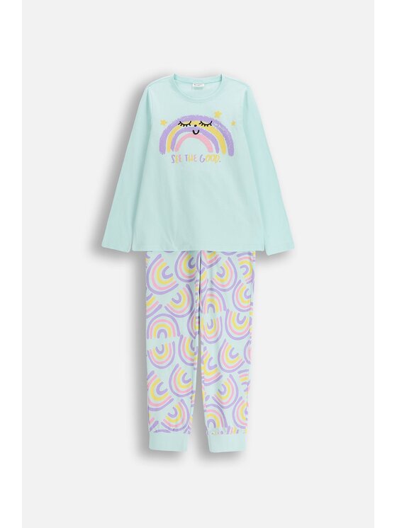 Coccodrillo Coccodrillo Pyžamo ZC5448116PJS-022 Barevná Regular Fit
