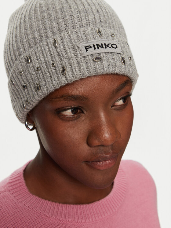 PINKO Pinko Шапка Serengeti Cuffia 104326 A27A I17 Сив