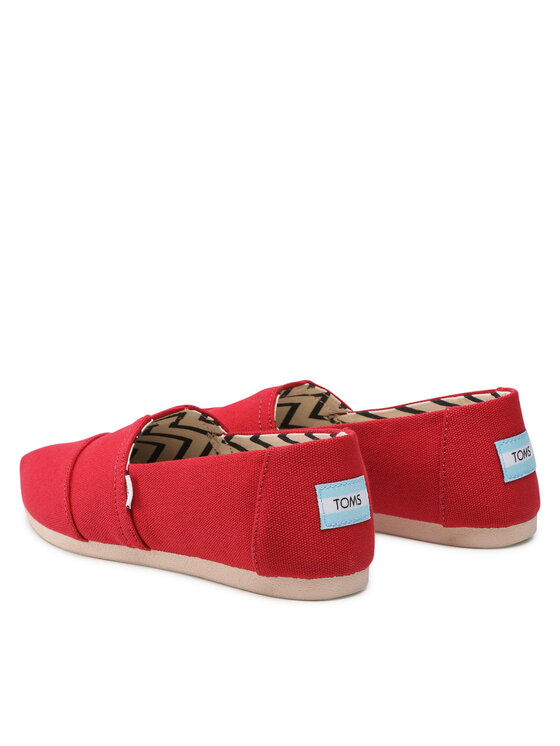 Toms Toms Tenniskingad Alpargata 10017743 Punane