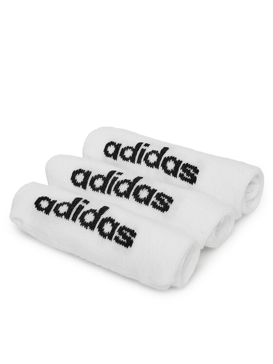 adidas adidas Krátke ponožky HT3447 3-PACK Biela