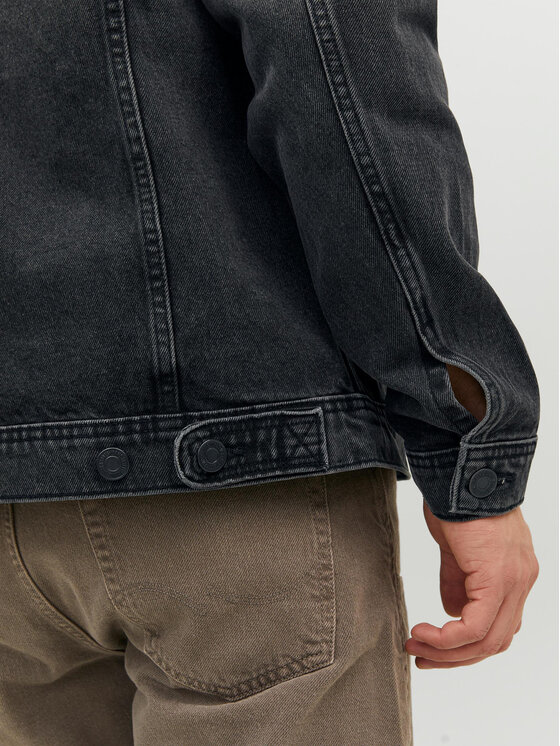 Jack&Jones Jack&Jones Traper jakna Jean 12223613 Crna Regular Fit