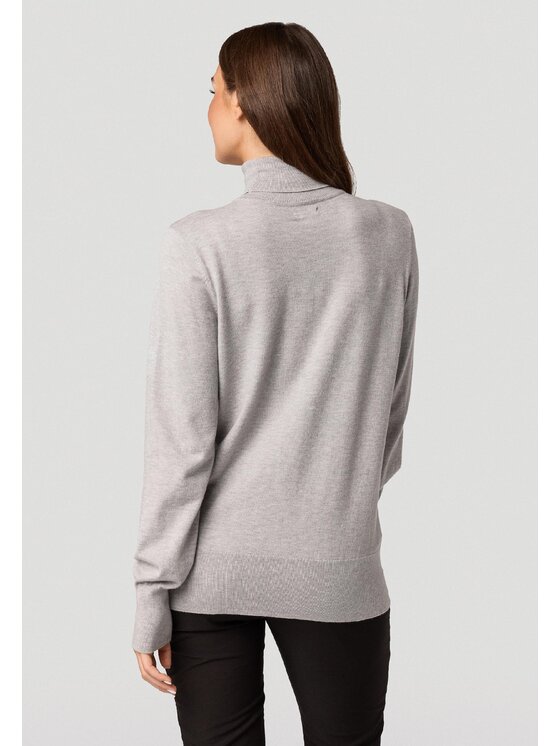 QUIOSQUE QUIOSQUE Sweter Quiosque 6VS001201 Szary Regular Fit