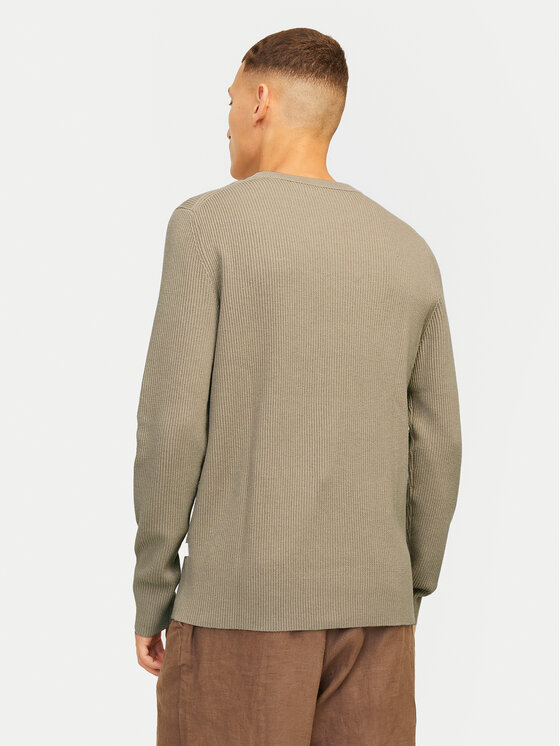 Jack&Jones Jack&Jones Sweter Perfect 12257771 Beżowy Regular Fit