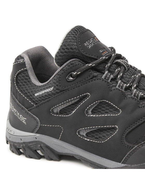 Regatta Regatta Trekkingschuhe Holcombe Lep Low Jnr RKF572 Schwarz