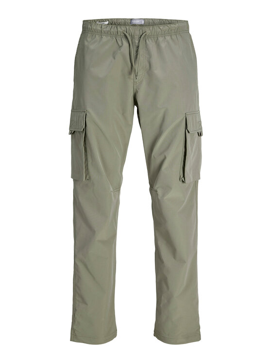 Jack & Jones Jack & Jones Teplákové nohavice Kane Ivan 12288610 Zelená Regular Fit