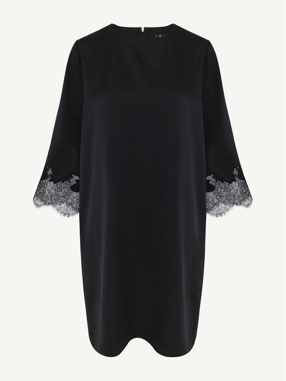 KMX KMX Sukienka koktajlowa 925680007 Czarny Flare Fit