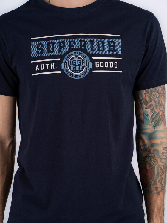 Marcus Marcus T-Shirt Esme Niebieski Regular Fit