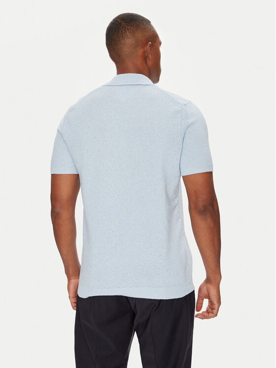 Tommy Hilfiger Tommy Hilfiger Tricou polo MW0MW39531 Albastru celest Regular Fit