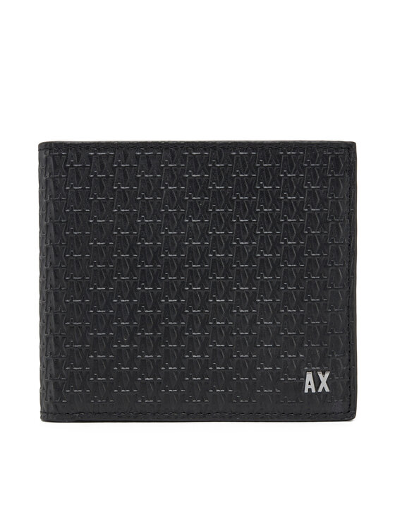 Armani Exchange Veľká pánska peňaženka 958097 4R847 00020 Čierna