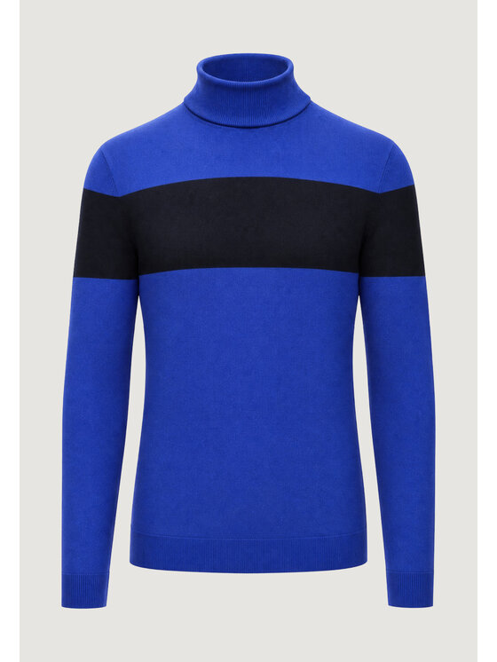 Armani Exchange Armani Exchange Maglione XM002987 AF26379 Blu Casual Fit