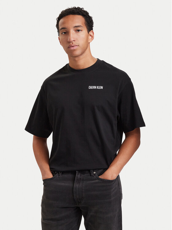 Calvin Klein Jeans Calvin Klein Jeans T-Shirt Calvins Or Nothing LV04RH825G Μαύρο Regular Fit