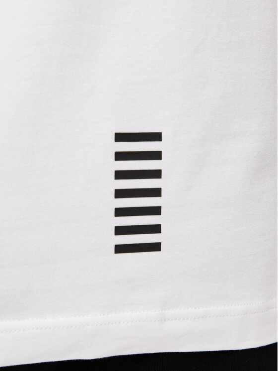 EA7 Emporio Armani EA7 Emporio Armani Polo marškinėliai 8NPF15 PJVQZ 1100 Balta Regular Fit