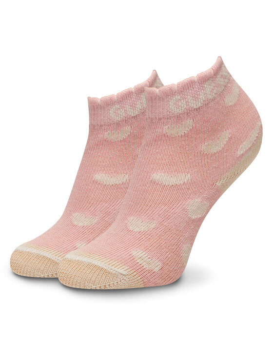 Guess Guess Set di 3 paia di calzini lunghi da bambini H5RZ04 Z3G10 Rosa