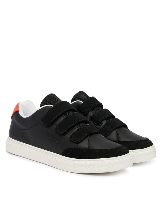 BOSS BOSS Sneakersy J52818 S Černá