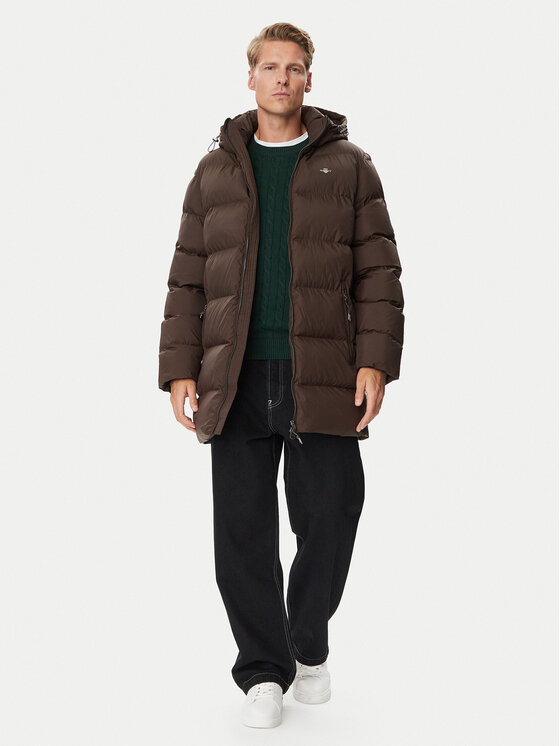 Gant Gant Kurtka zimowa Active Cloud 7006661 Brązowy ciemny Regular Fit