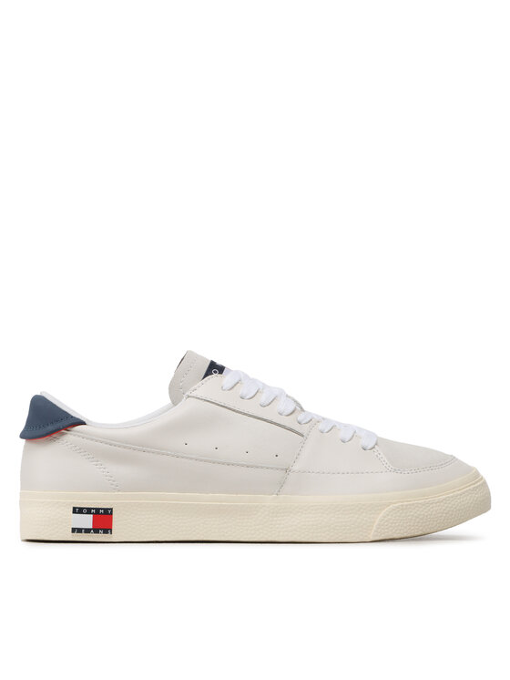 Tommy Jeans Snīkeri Vulcanized Ess EM0EM01106 Bēšs