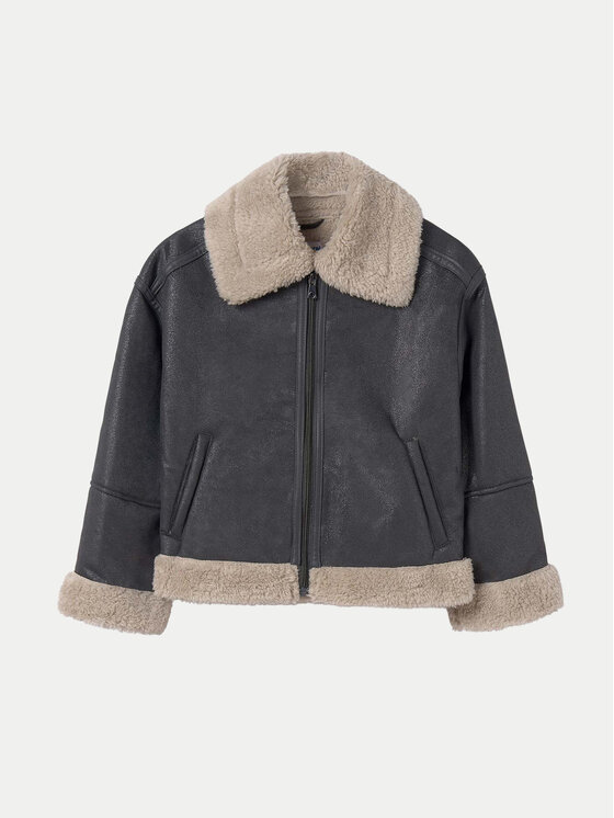 Mayoral Mayoral Преходно яке 7486 Сив Regular Fit