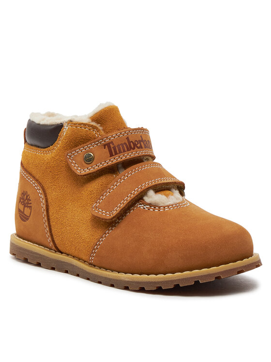 Timberland Timberland Gležnjarji Pokey Pine Warm Line A1NQ3 Rjava