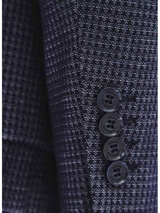 Pako Lorente Pako Lorente Marynarka P25WF-3X-026 Granatowy Slim Fit