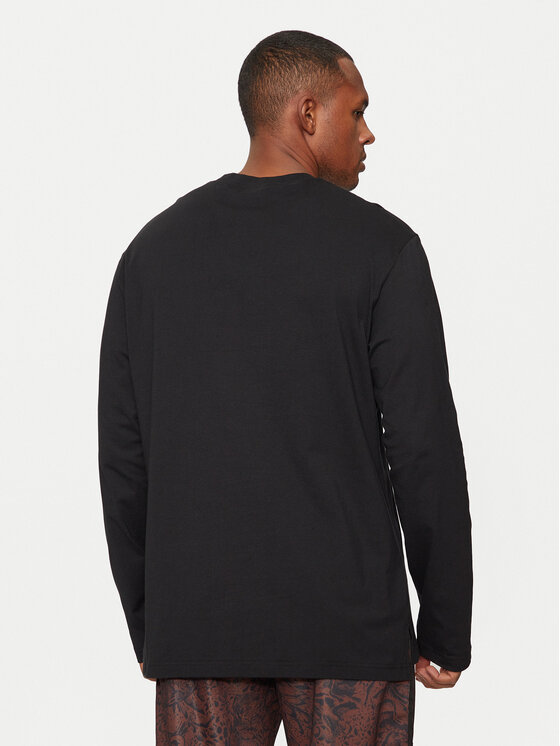 Just Cavalli Just Cavalli Longsleeve 77OAHE10 Μαύρο Regular Fit