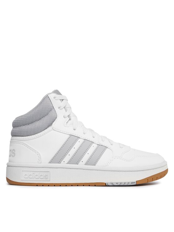 adidas Sneakers Hoops 3.0 Mid Lifestyle Basketball Classic Vintage Shoes IG5568 Alb