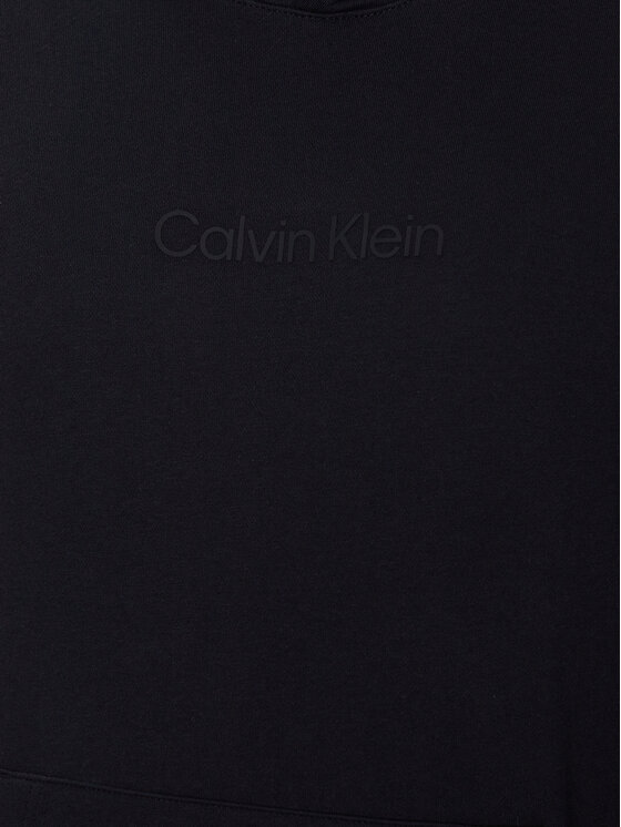 Calvin Klein Performance Calvin Klein Performance Džemperis ar kapuci 00GMS3W303 Melns Regular Fit
