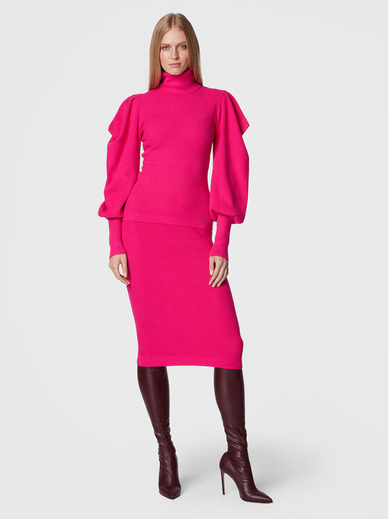 Fracomina Fracomina Spódnica ołówkowa FR22WG4005K45901 Różowy Slim Fit