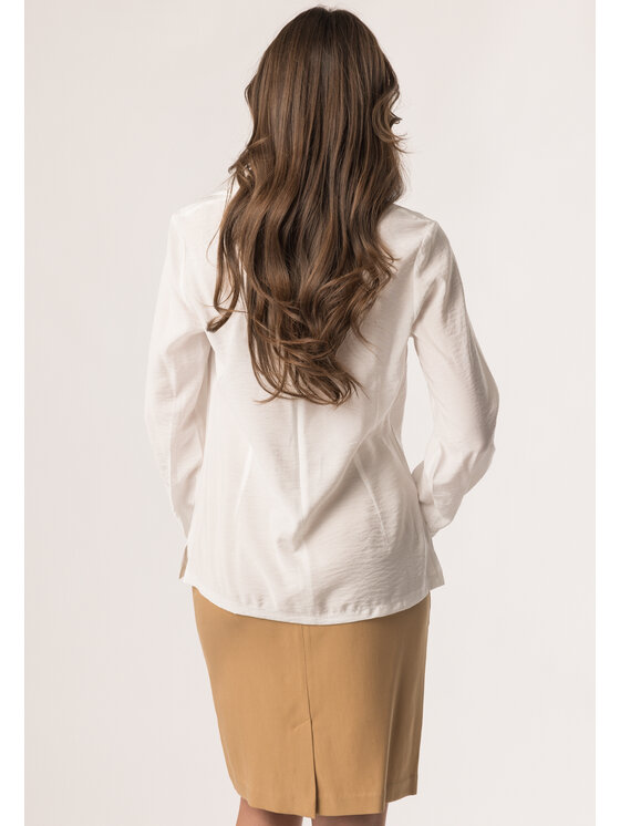 QUIOSQUE QUIOSQUE Blúzka PARIS BLOUSE Biela Regular Fit
