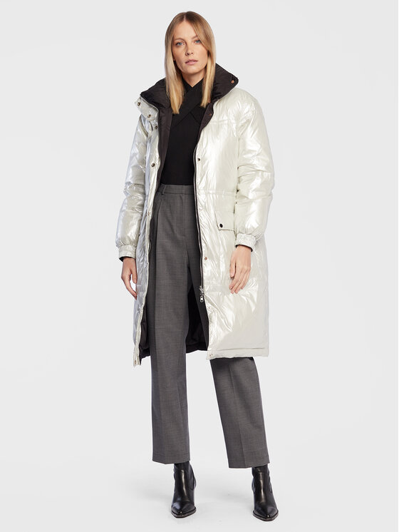 Bruuns Bazaar Bruuns Bazaar Μπουφάν πουπουλένιο Lovisa BBW2993 Λευκό Regular Fit
