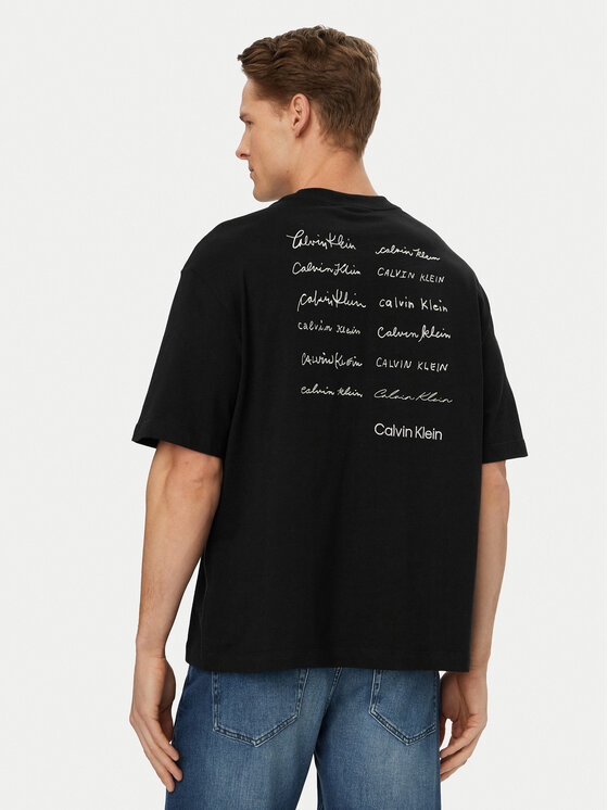 Calvin Klein Jeans Calvin Klein Jeans T-shirt LV04RE828G Nero Regular Fit