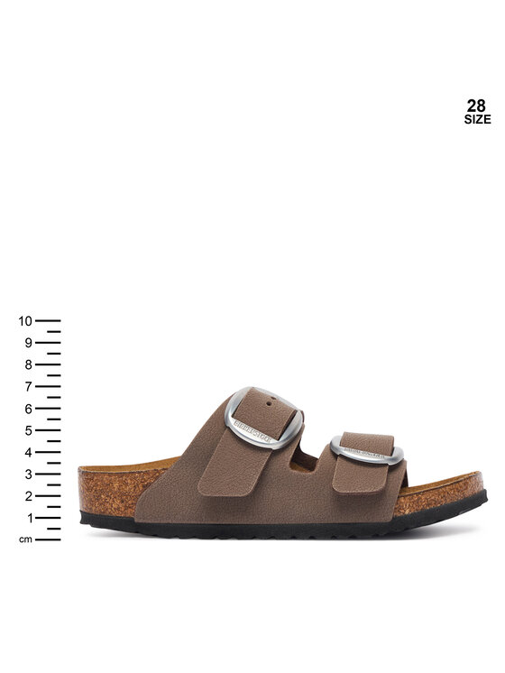 Birkenstock Birkenstock Natikači Arizona Big Buckle 1032543 Temno bež
